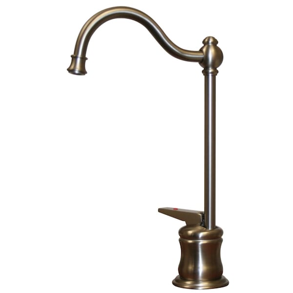 Whitehaus Point Of Use Instant Hot Water Faucet W/ Traditional Spout And Self Cl WHFH3-H66-BN - main